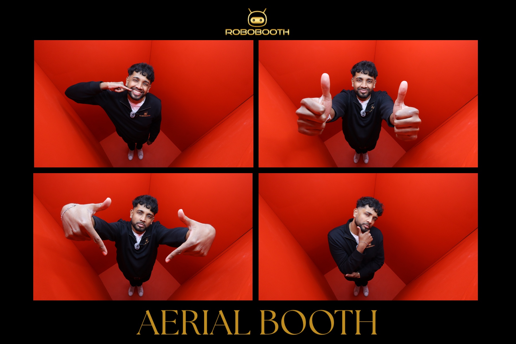 Aerial Booth experience