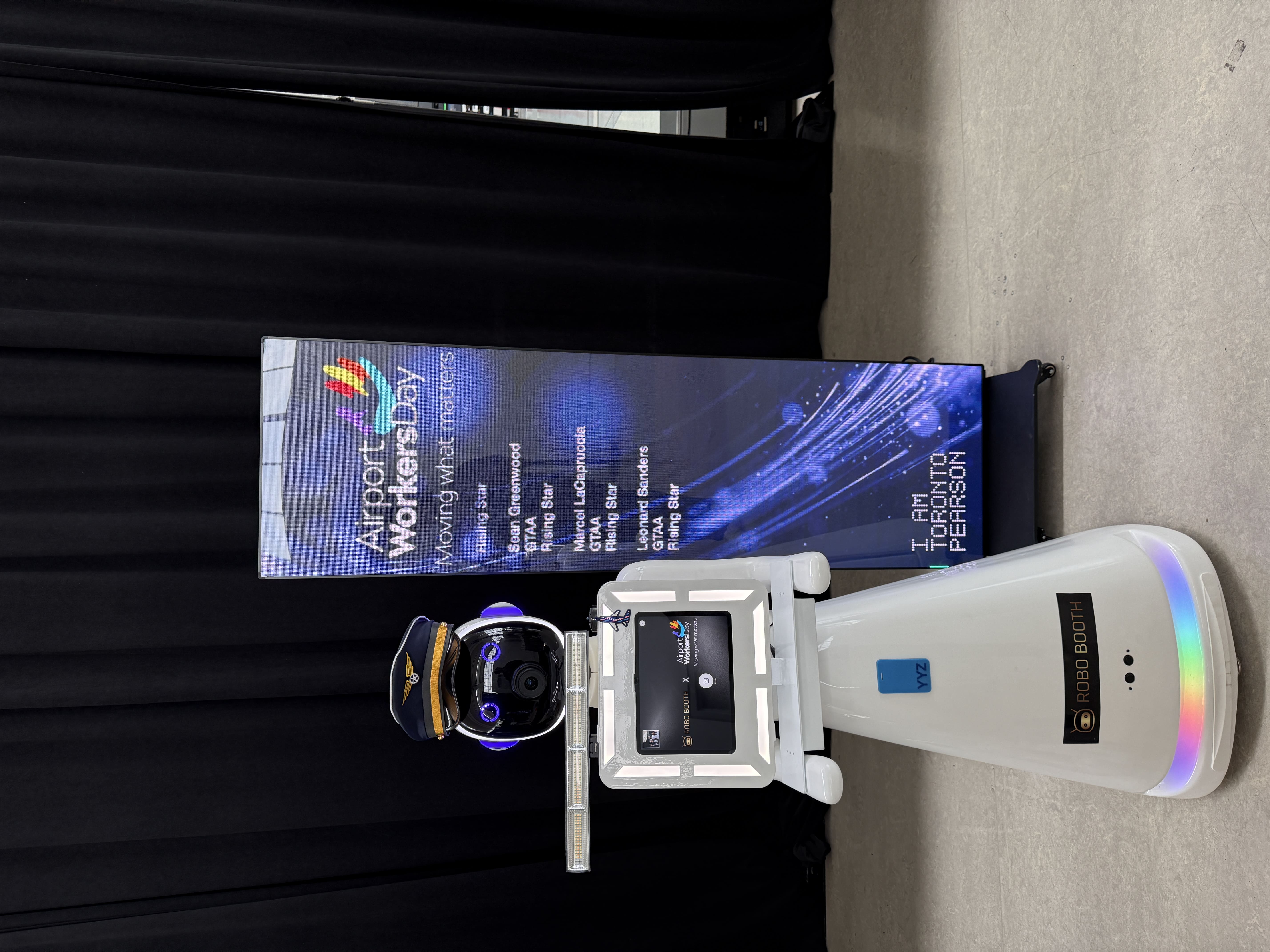 Robot Photobooth at Corporate Event