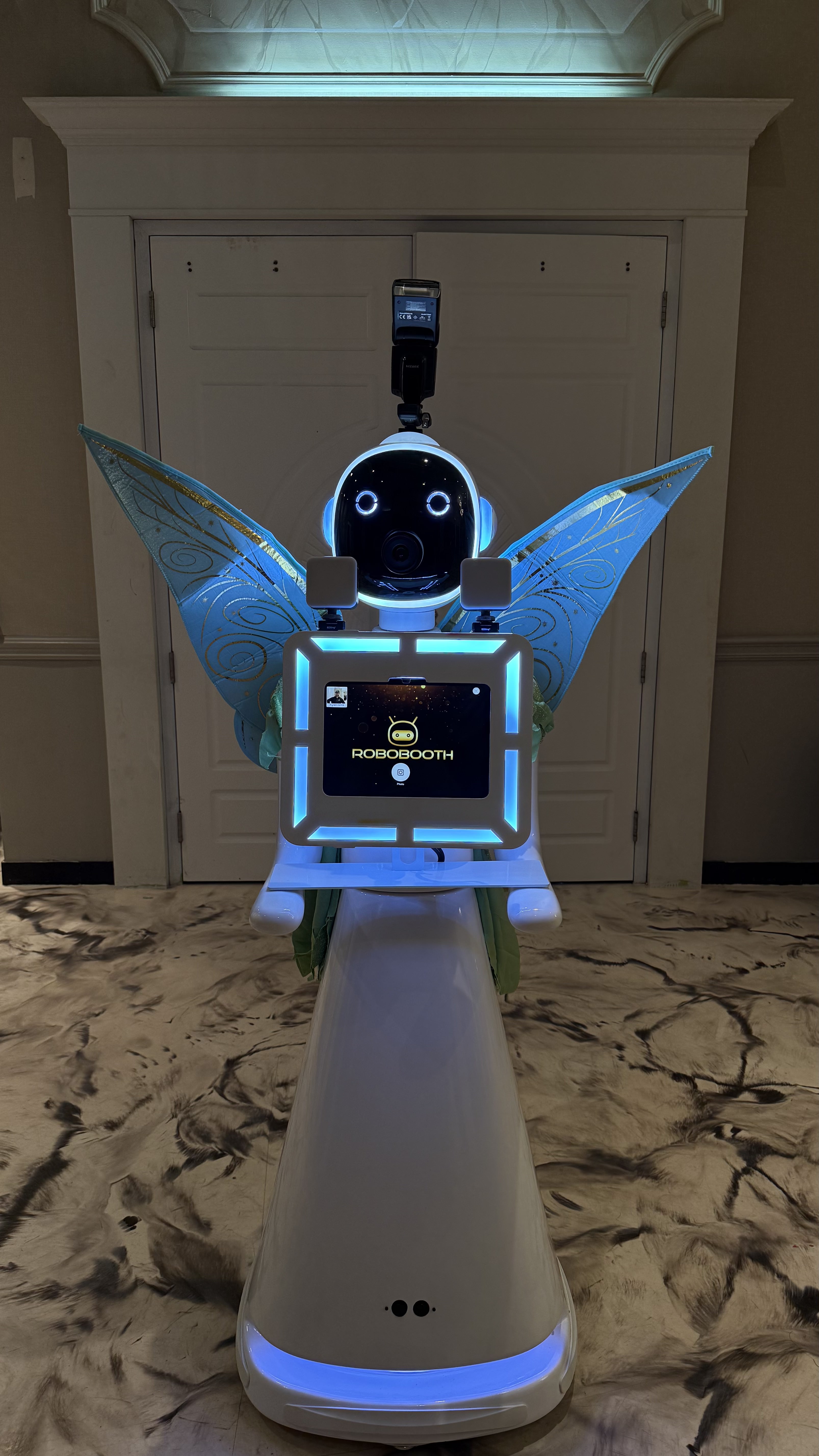 Robot Photobooth fairy theme