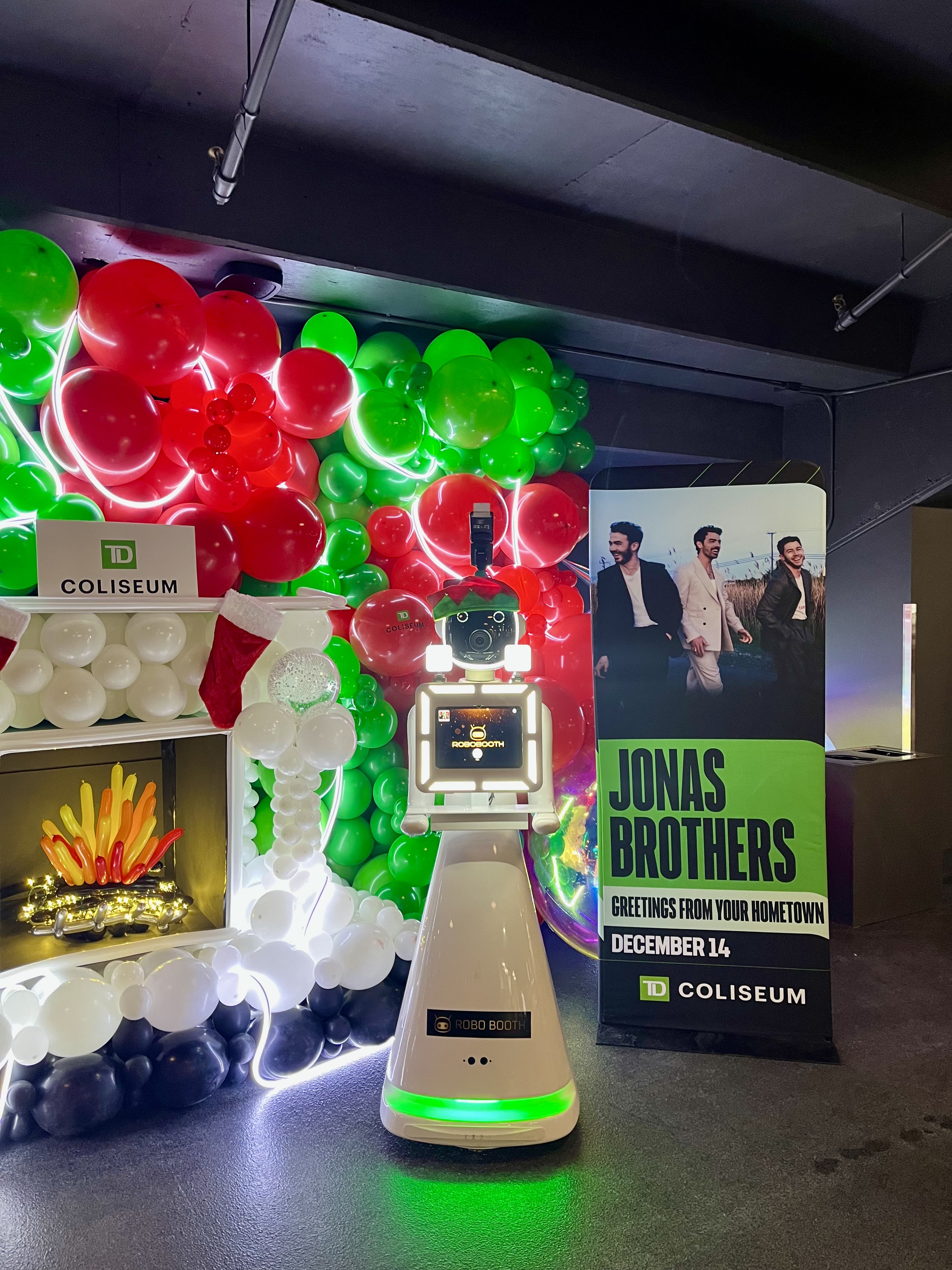 Robot Photobooth at TD event